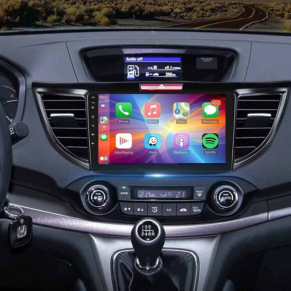 For Honda CRV 2012-2016 Apple Carplay Android 15 Car Stereo Radio GPS Navi WiFi