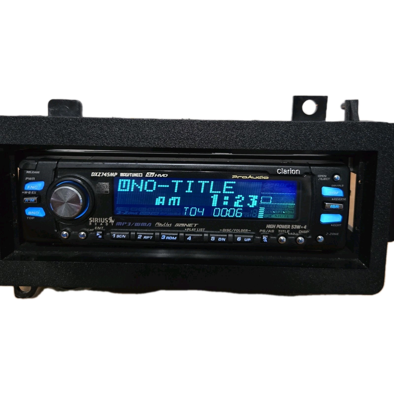Clarion ProAudio DXZ745MP Receiver Car/Truck Radio/CD Player w/Remote – TESTED