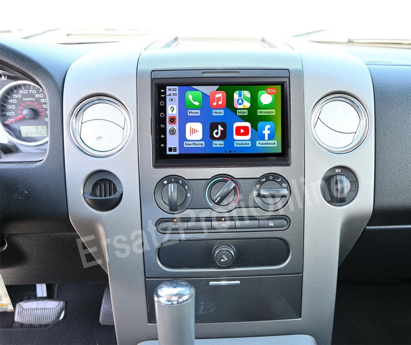 For 2004-2008 Ford F-150 F150 Carplay Car Radio Android Auto Navi GPS WIFI SWC