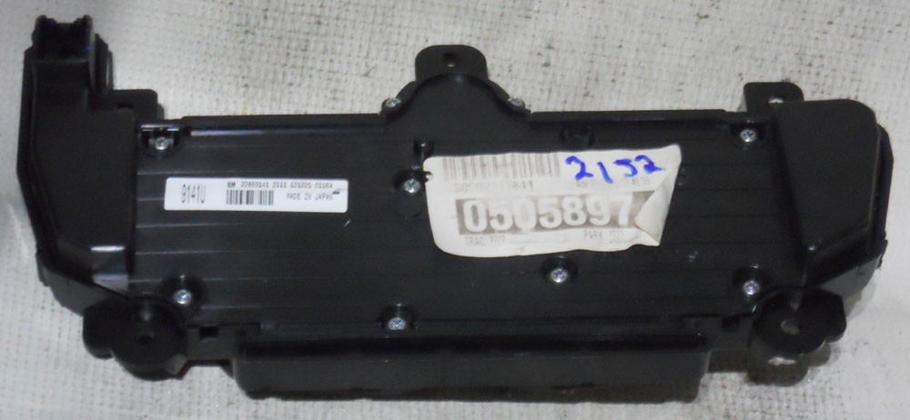 Buick Regal 2012 2013 Factory Radio Button Control Panel 22869141