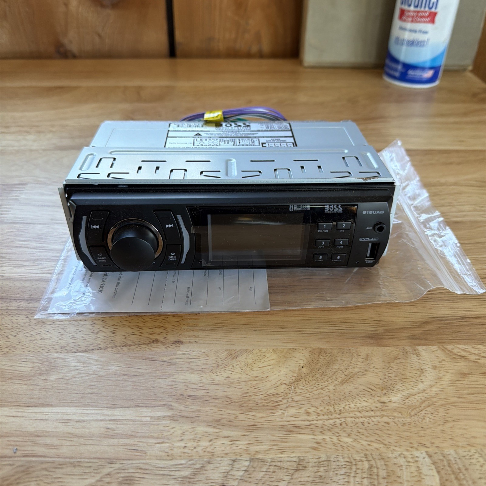 Boss Audio Systems 616UAB Car Stereo Bluetooth, MP3, USB, Aux -No Remote-