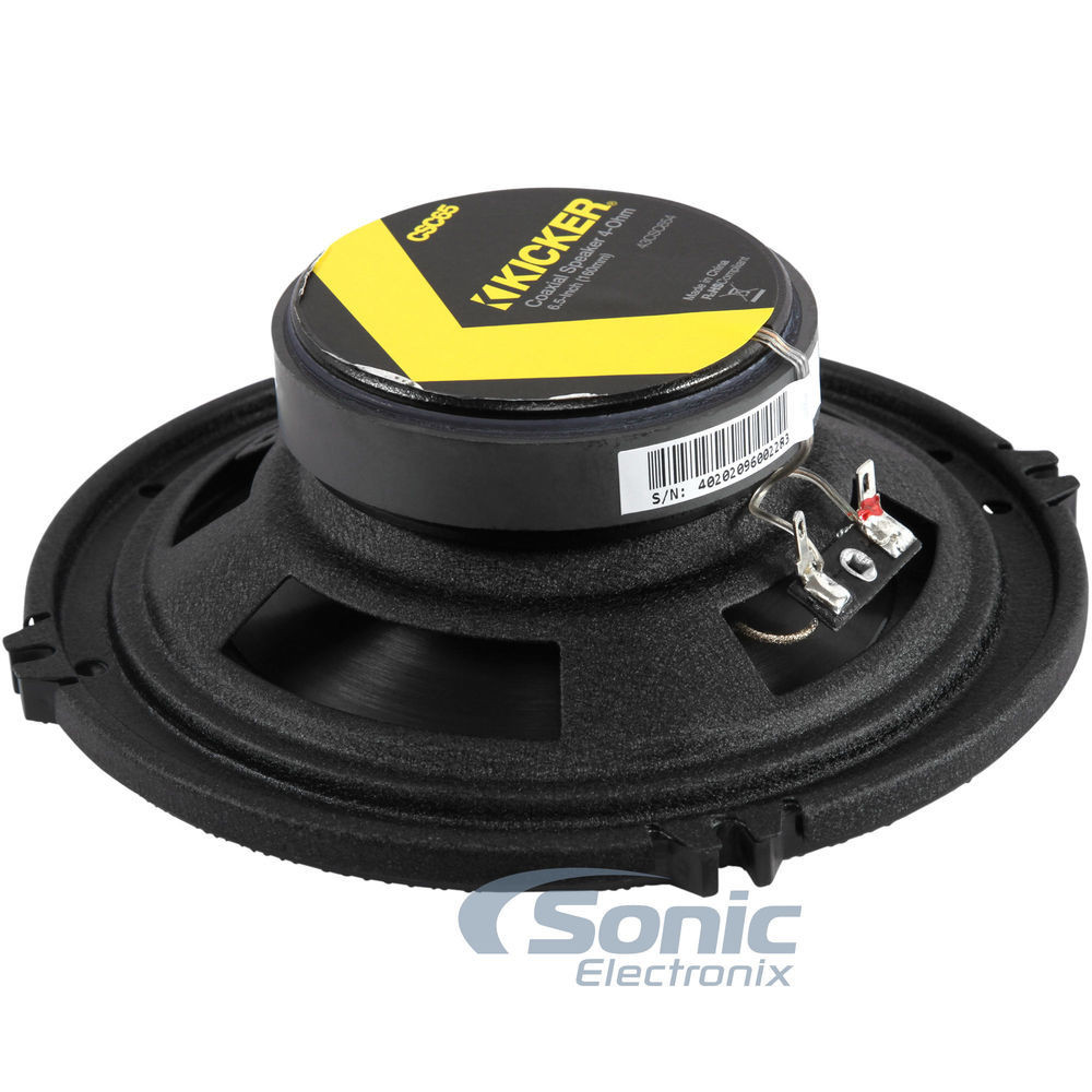 Kicker 6.5″ Front/Rear Car Speaker Kit for 2004-2005 Infiniti M45