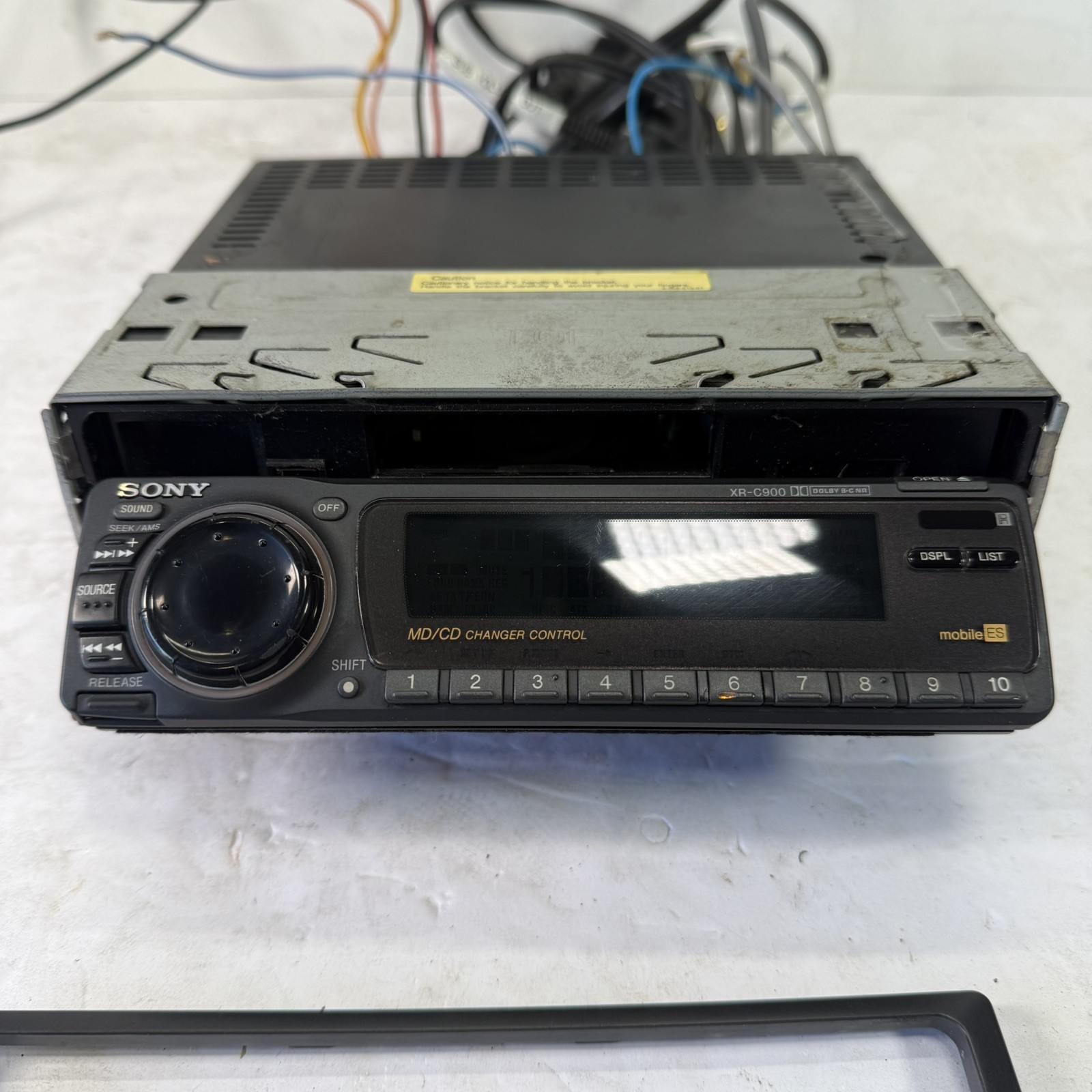 (FOR PARTS) SONY XR-C900 FM/AM Cassette Old School Copper Chassis Head Unit