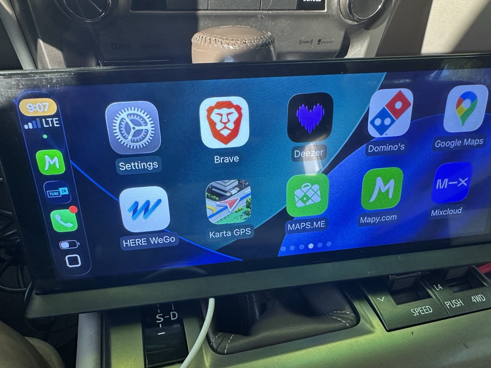 Maustor 10.26 Inch Android 14 Portable Wireless Carplay Android 6gb RAM +128GB S