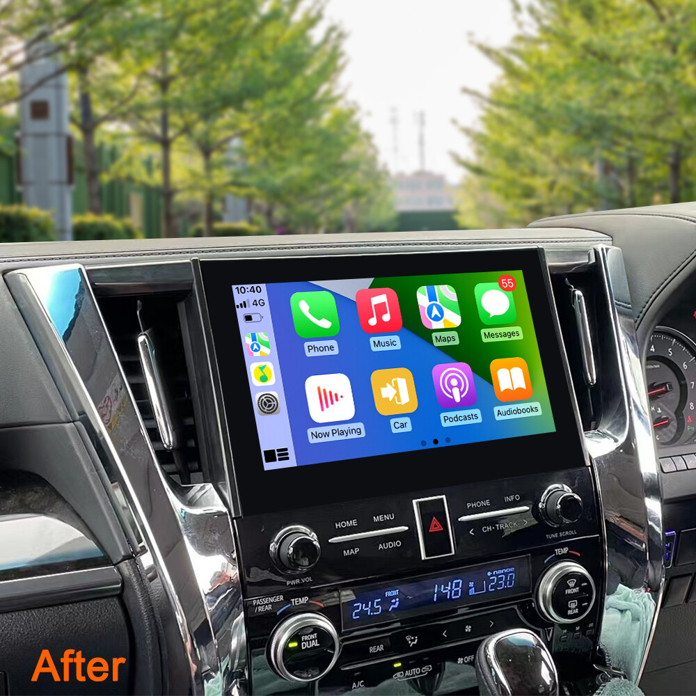 Car Video Player for TOYOTA ALPHARD 30s 2015-2019 11.2″Carplay GPS BT Music DSP
