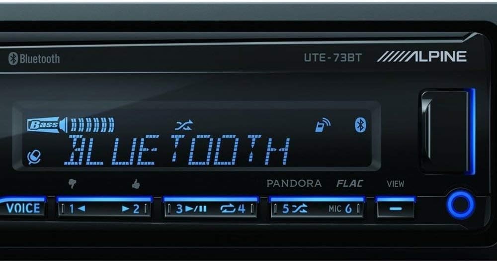 Alpine UTE-73BT Digital Media Player Bluetooth–~