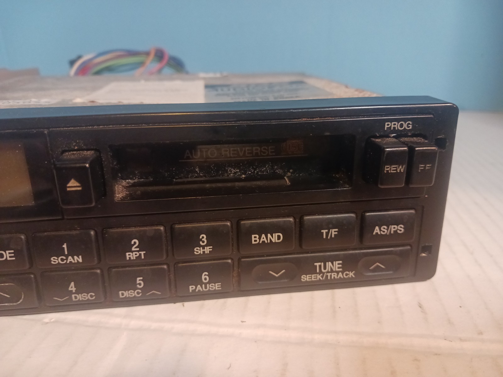 AudioVox SPS Fd-100 Car Stereo AM/FM/MPX Radio with Hardware – Vintage