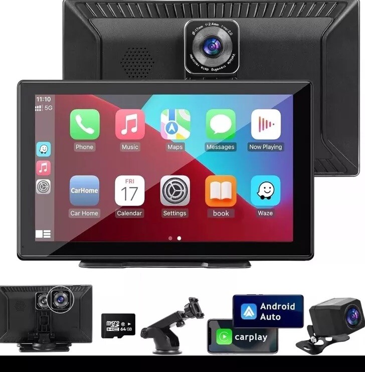 Car Multimedia Player T86DVR 9.3″ Smart Player Apple Car Play Android Audio DVR
