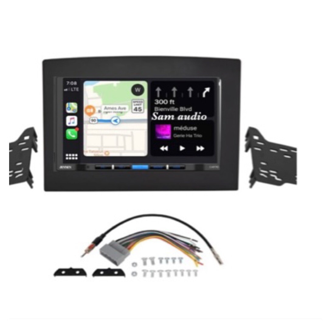 Jensen Stereo Radio Bluetooth W Backup Camera for Dodge Ram 1500 2006-2008