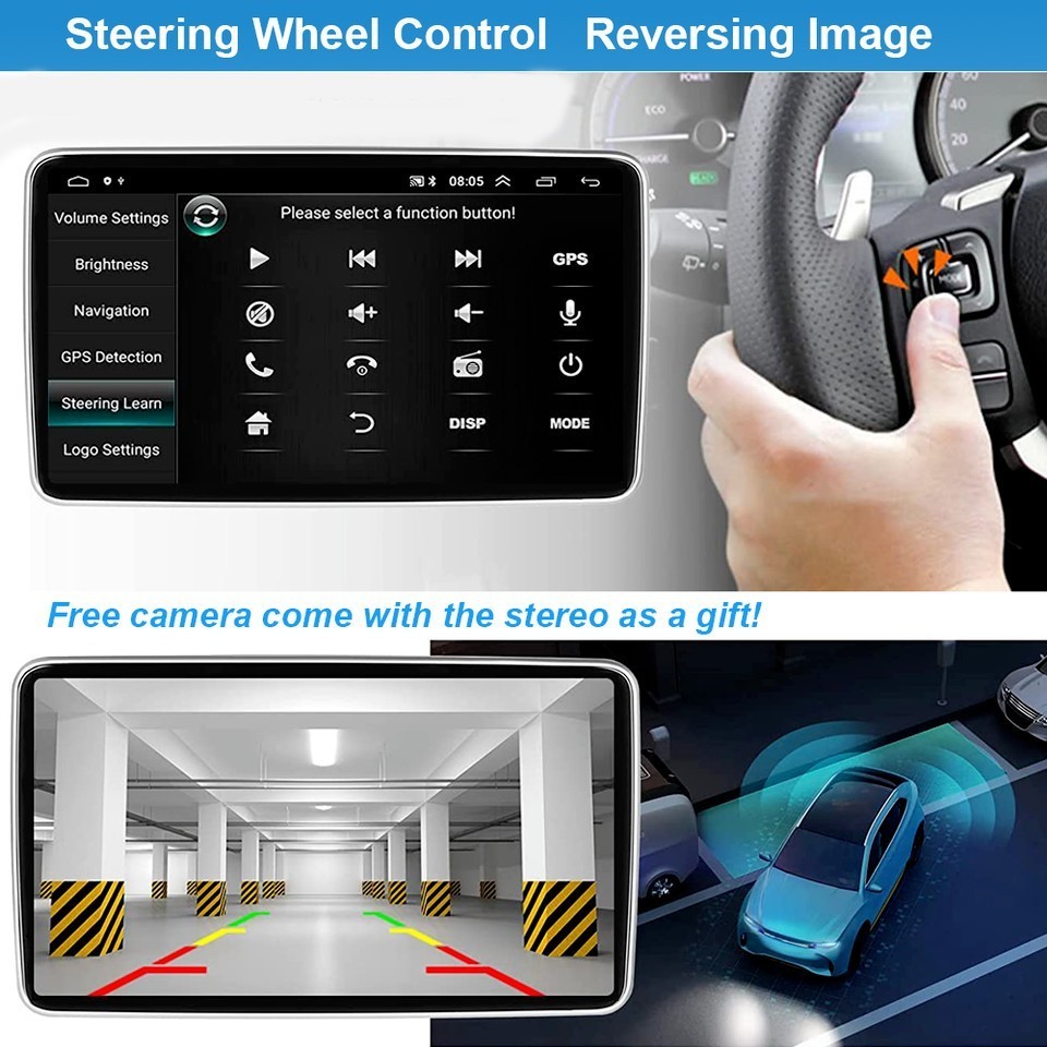 8.4″ Car Radio Wireless CarPlay Android Auto 4+64GB For 2010-17 Porsche Cayenne