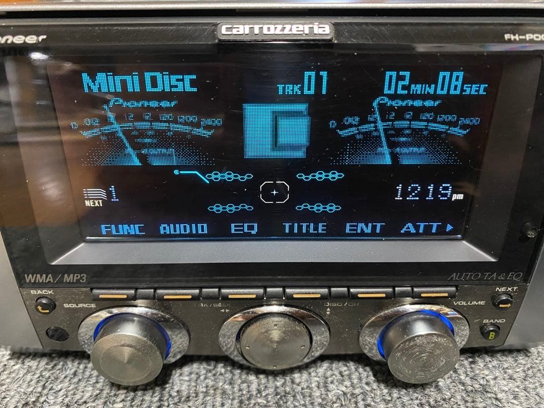 Pioneer Carrozzeria FH-P009MD 2DIN CD MD Car Stereo Bluetooth JDM Audio Japan