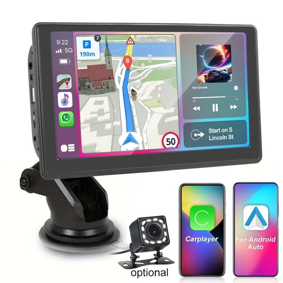 7′ screen car player MP5 portable smart player supports Android Auto FM AUX