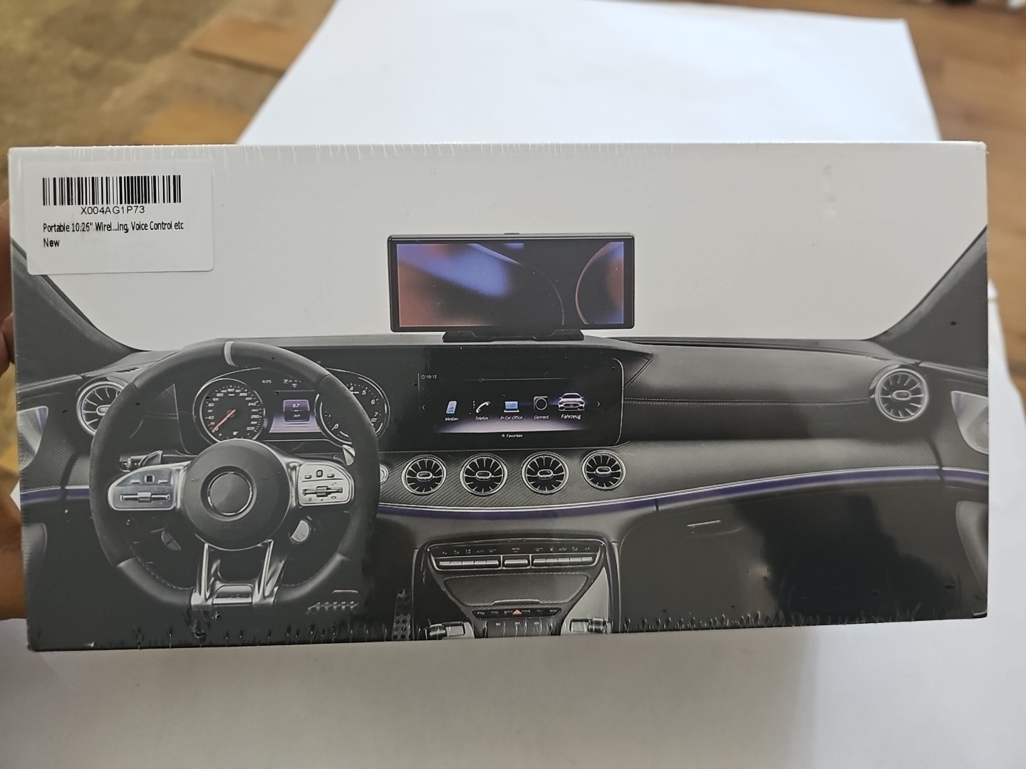 “10.26″ Wireless Apple CarPlay & Android Auto Portable Car Display – Works with