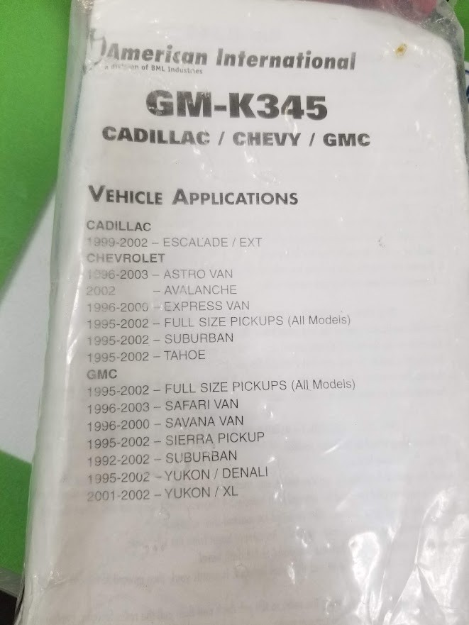 Vintage GM Car Stereo Mounting Kit GM-K345 Dash Kit for GM 1995 and above NOS