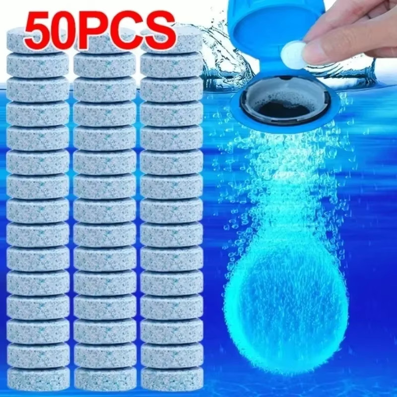 Car Windshield Washer Tablets Effervescent Glass Cleaner Fluid 10-200PCS Pack
