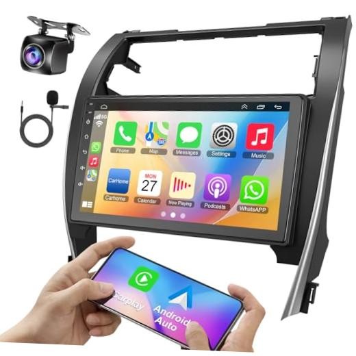 (8Core + 64GB) 10.2 Inch QLED Touch Screen Car 4GB+64GB(For Camry 2012-2014)