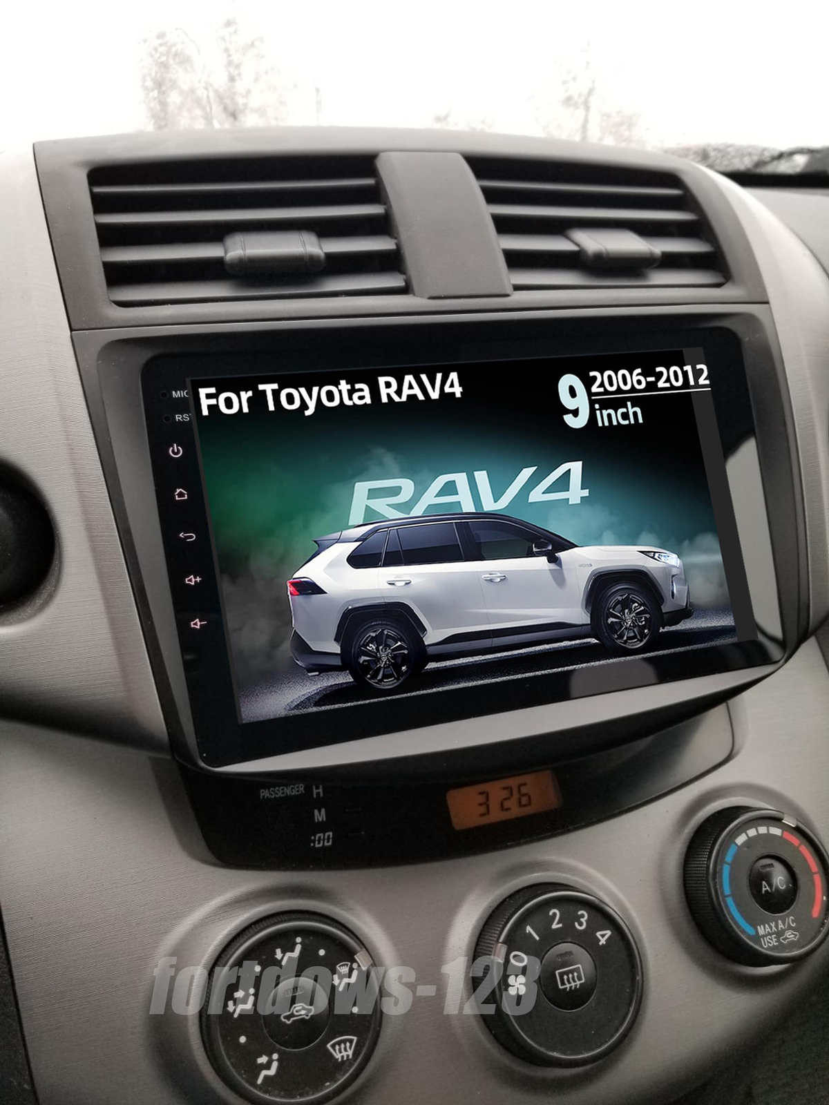 ADH Backup Camera For Toyota Rav4 2007-2011 Android Car Radio Stereo Large Navi