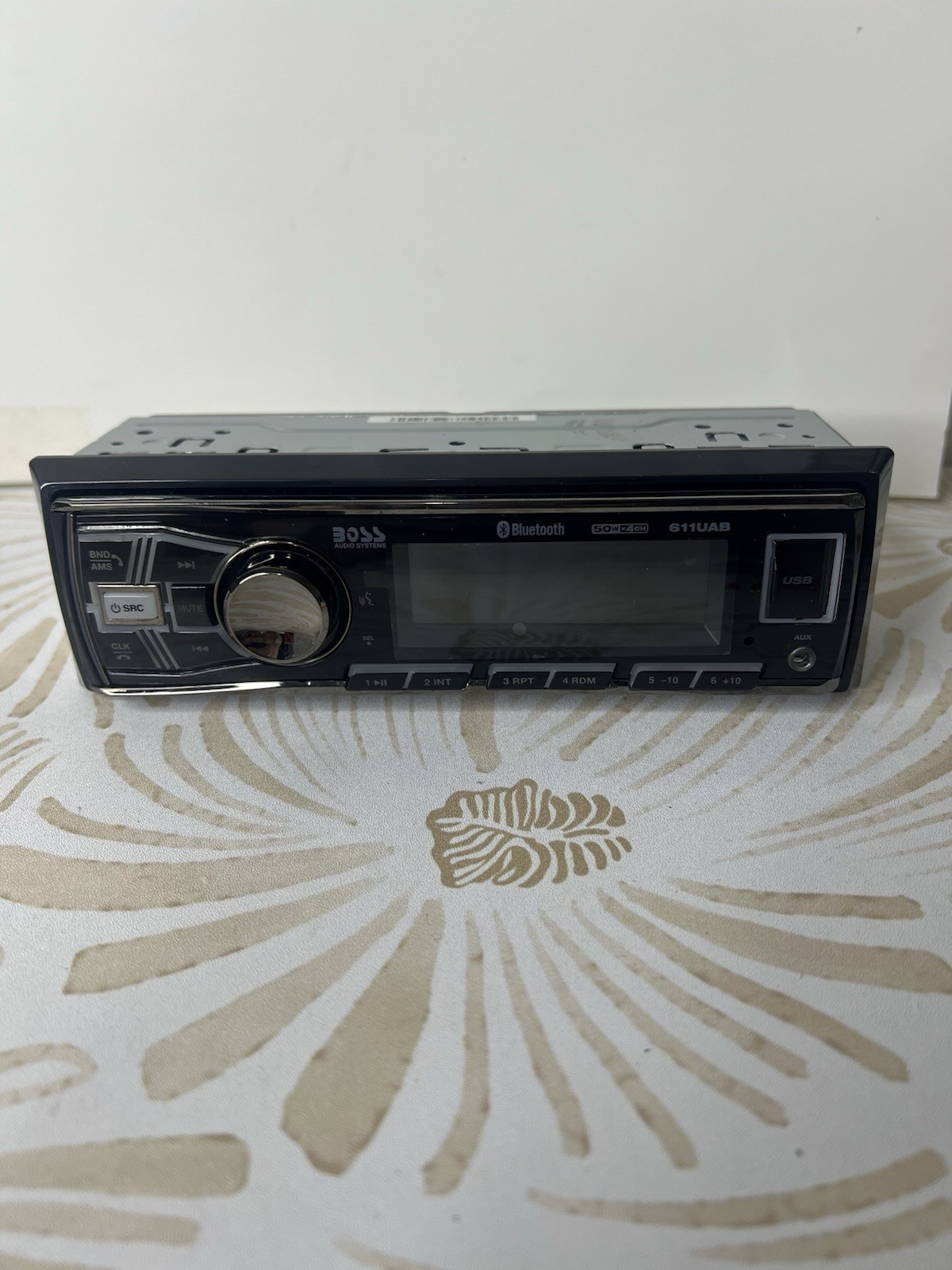 BOSS Audio Systems 611UAB Car Stereo System – Single Din, Bluetooth Black