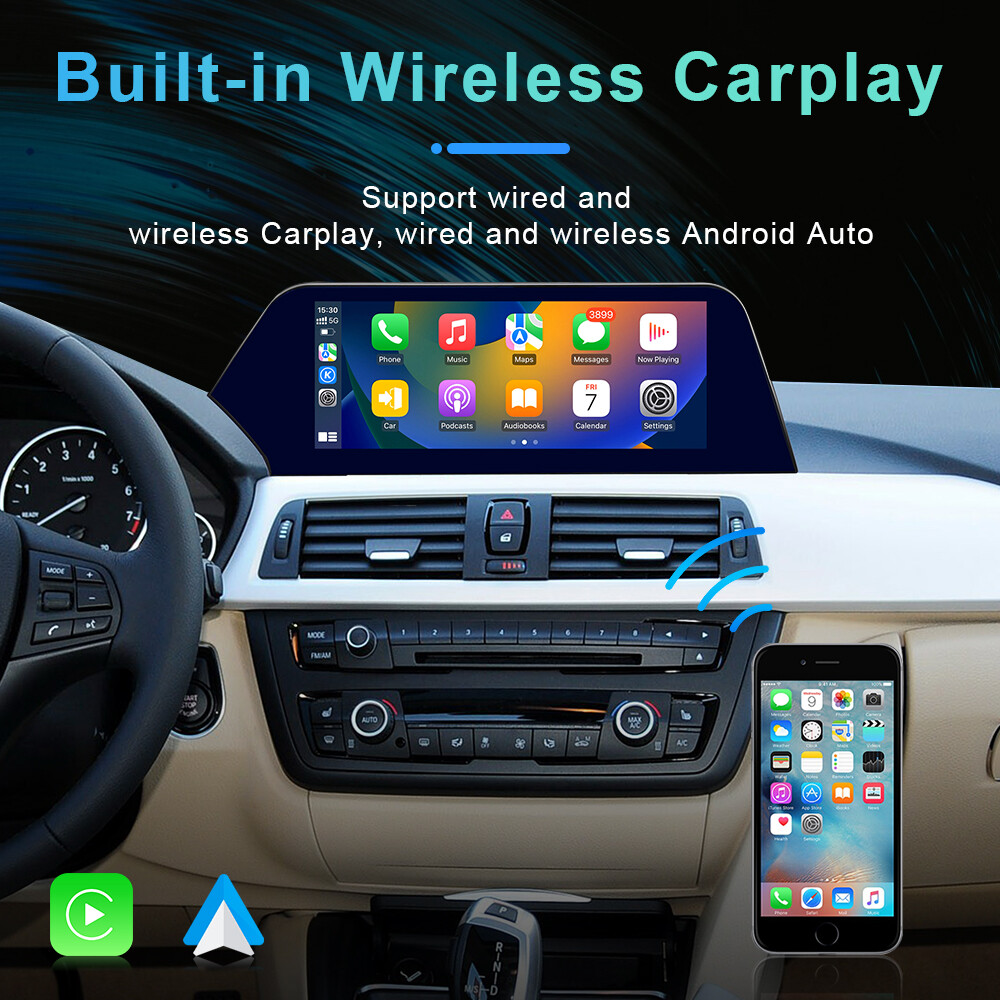 8G+128G Car GPS 10.25” Blade Screen For BMW 3/4 Series F30 2013-2017 Radio Navi