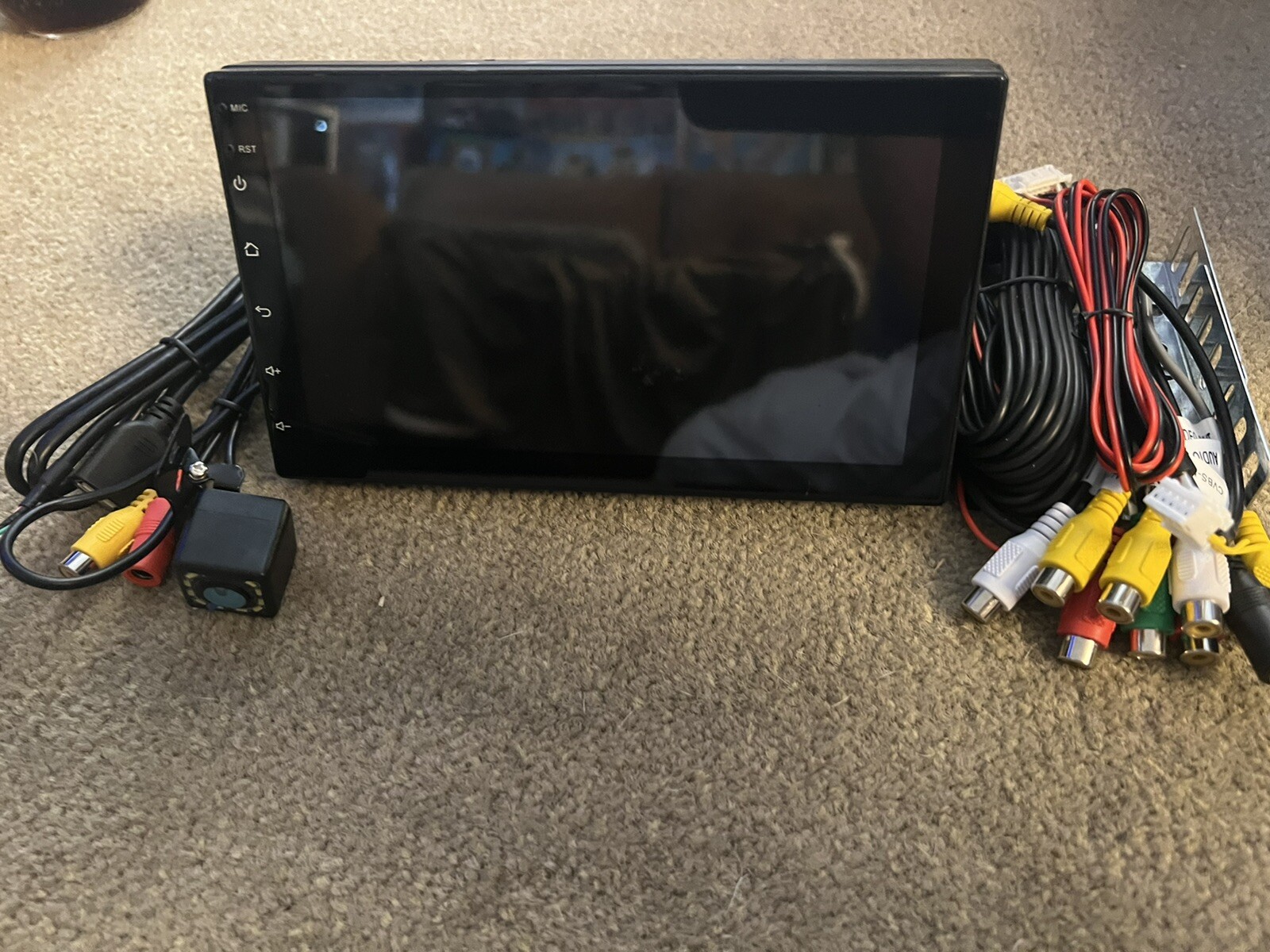 7″ Touch Screen & Camera Car Stereo Mirror Link Bluetooth FM MP5 Player #F8014