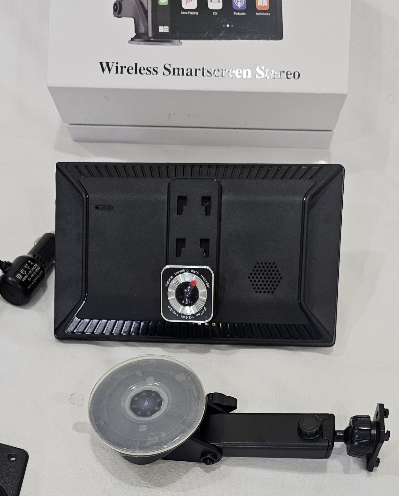 Hauxiy Q9S Wireless Smartscreen Stereo – CarPlay and Android Auto