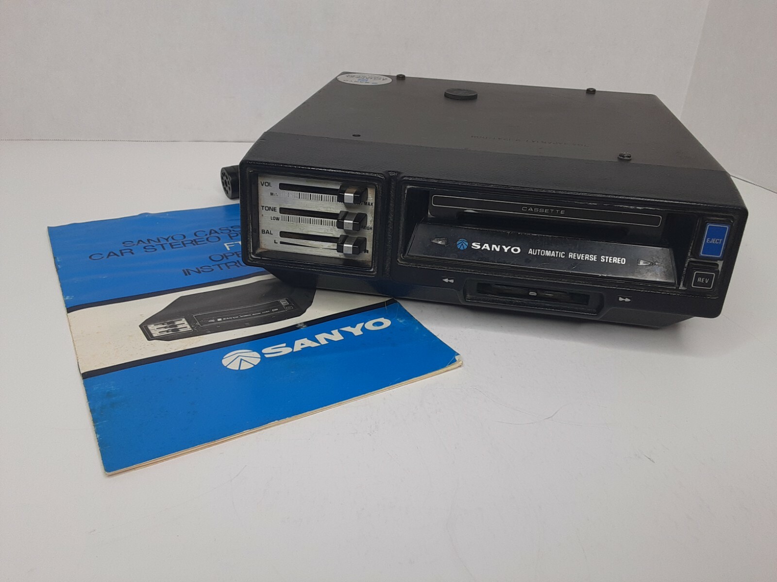 Vtg HTF Sanyo FT 453M Cassette Car 4-Channel Stereo Matrix Japan 1971-1974 Rare