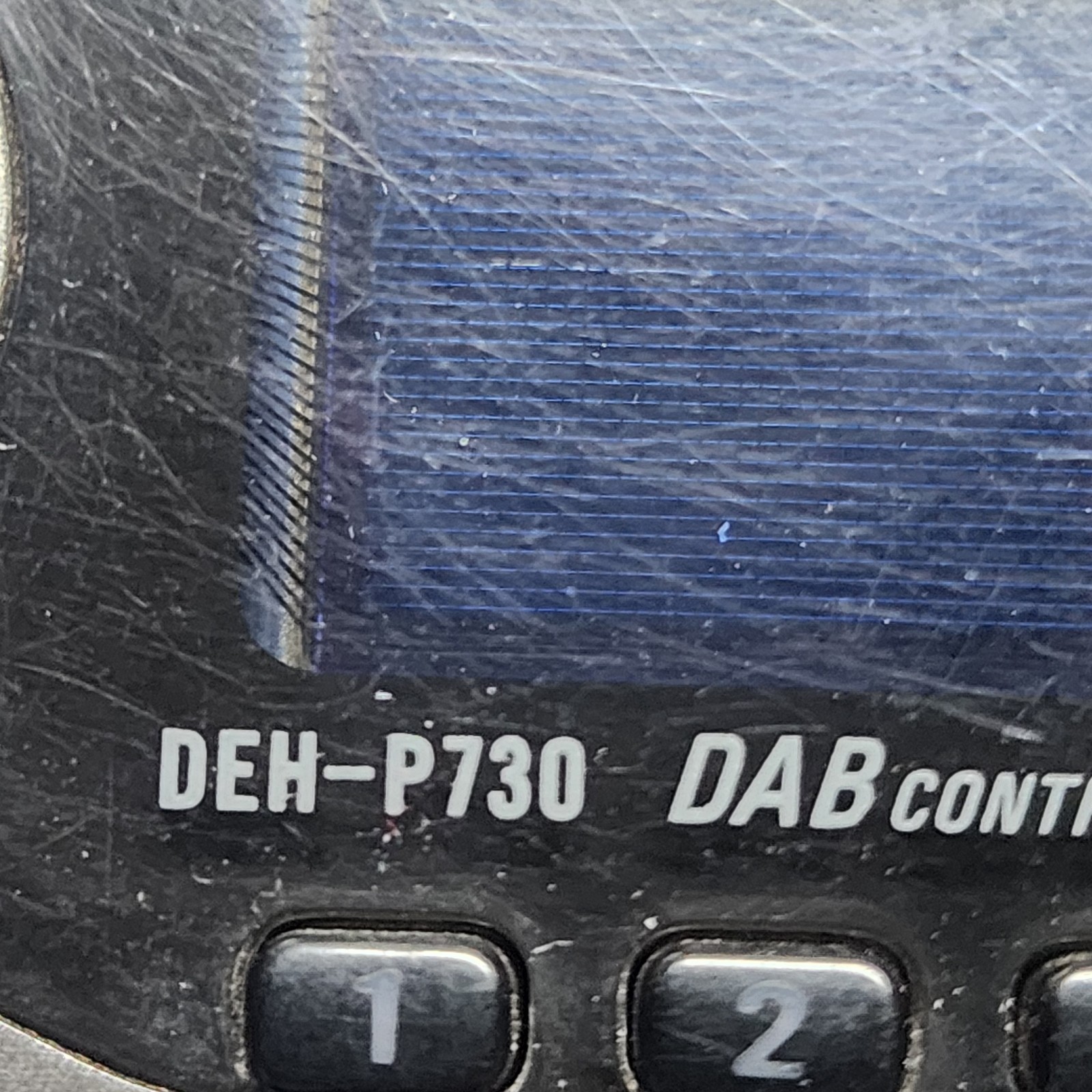 PIONEER PREMIER DEH-P730 CD PLAYER w/ BLUETOOTH Removable FACEPLATE ONLY RARE!!!