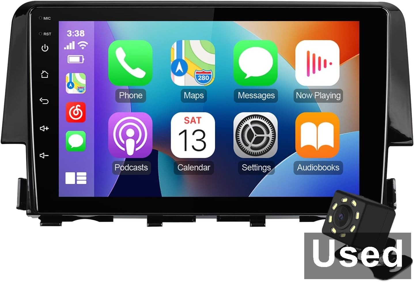 ISUDAR 9″ IPS Touchscreen Android 10 Car Stereo for 16-20 Honda Civic – TESTED