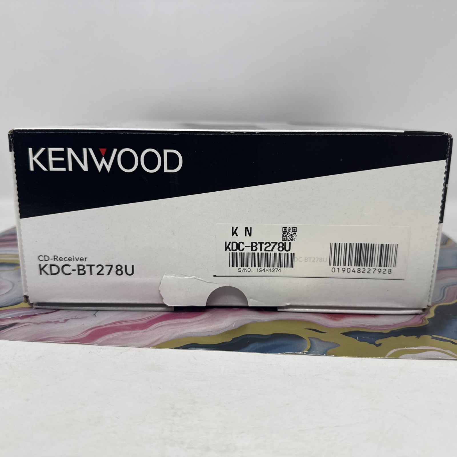 Kenwood CD Receiver with Bluetooth (KDC-BT278U)