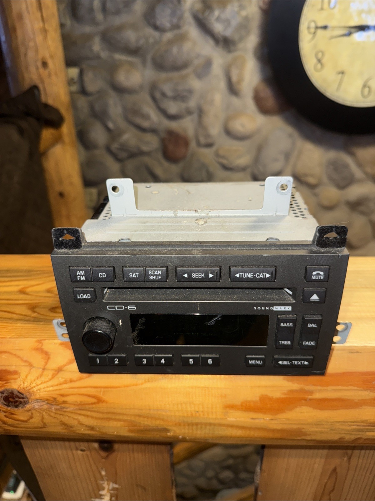 05 2005 Lincoln town car sound Mark AM FM XM 6 disc CD radio 5W1T-18C815-BF