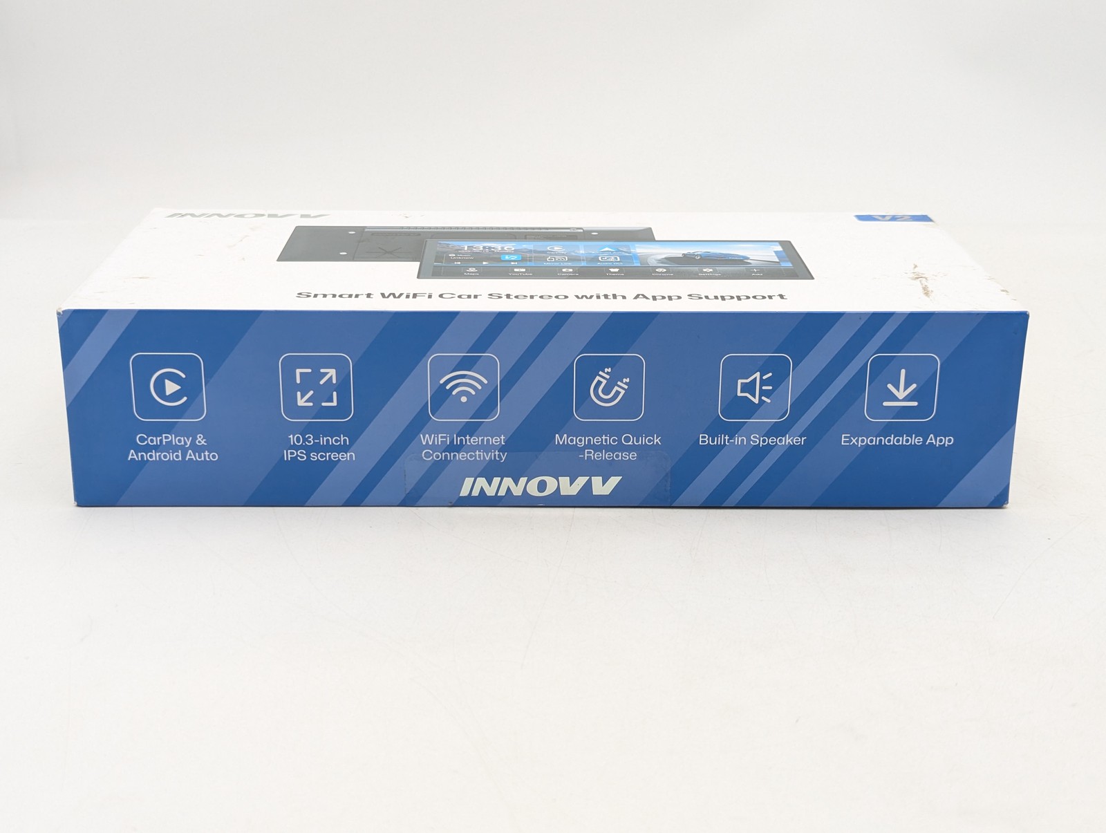 INNOVV V2 10.3″ Touchscreen Smart WiFi Car Stereo with App Support & Dash Cam