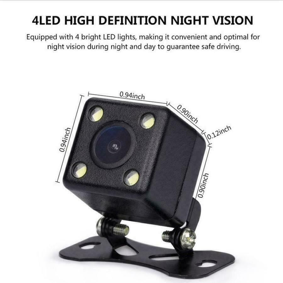 Rear View Backup Camera 170° Car Reverse Waterproof Night Vision Parking 1080P