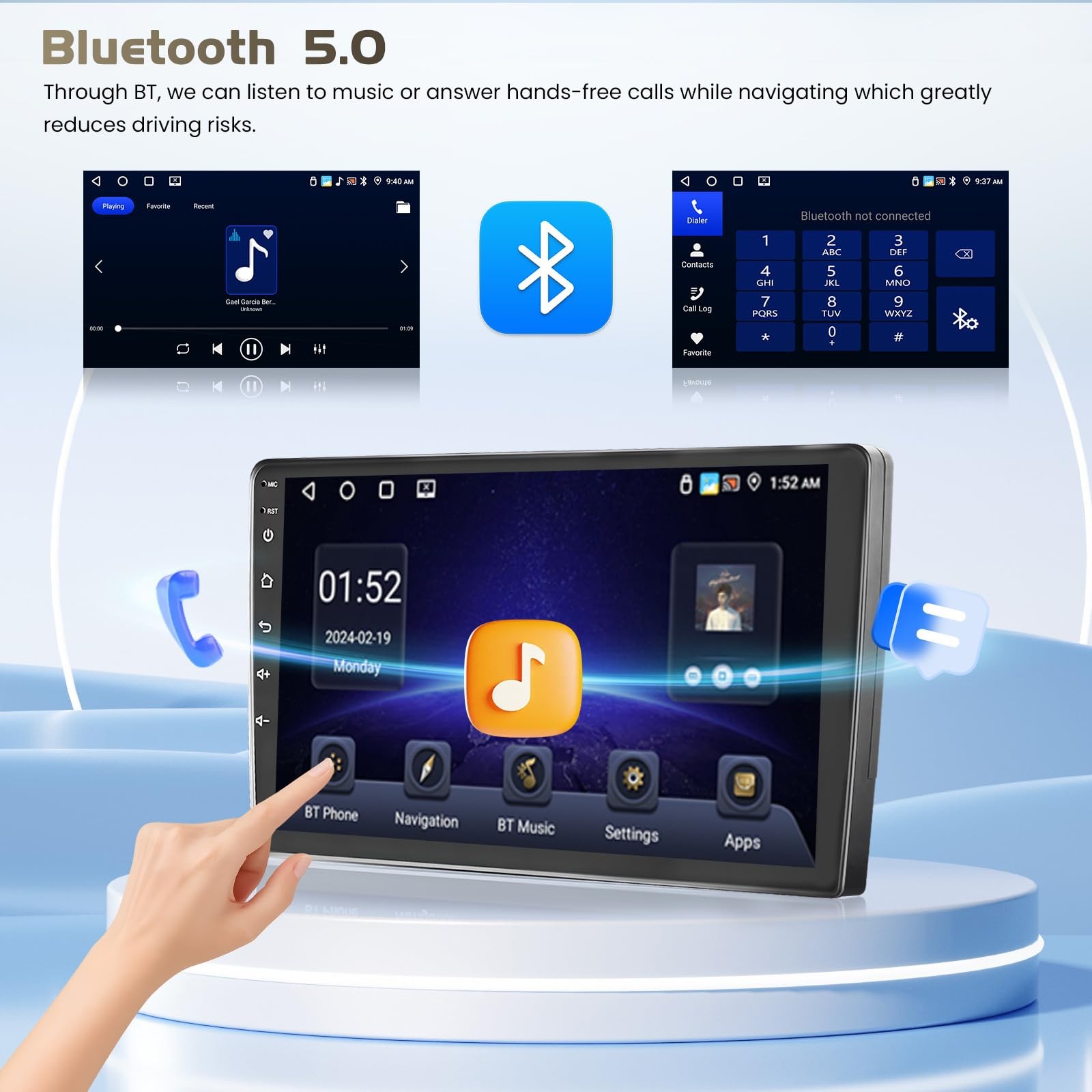 Android 15 Car Radio for Toyota Yaris 1999-2005/Echo 2000-2002, 9 inch…