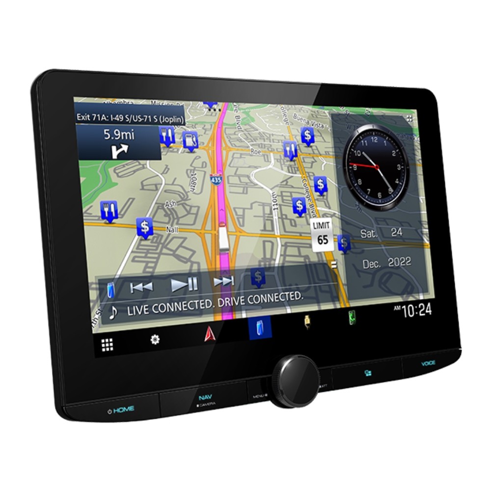 Refurbished Kenwood DNR1008RVS 10.1″ Multimedia and Android Auto & Apple CarPlay