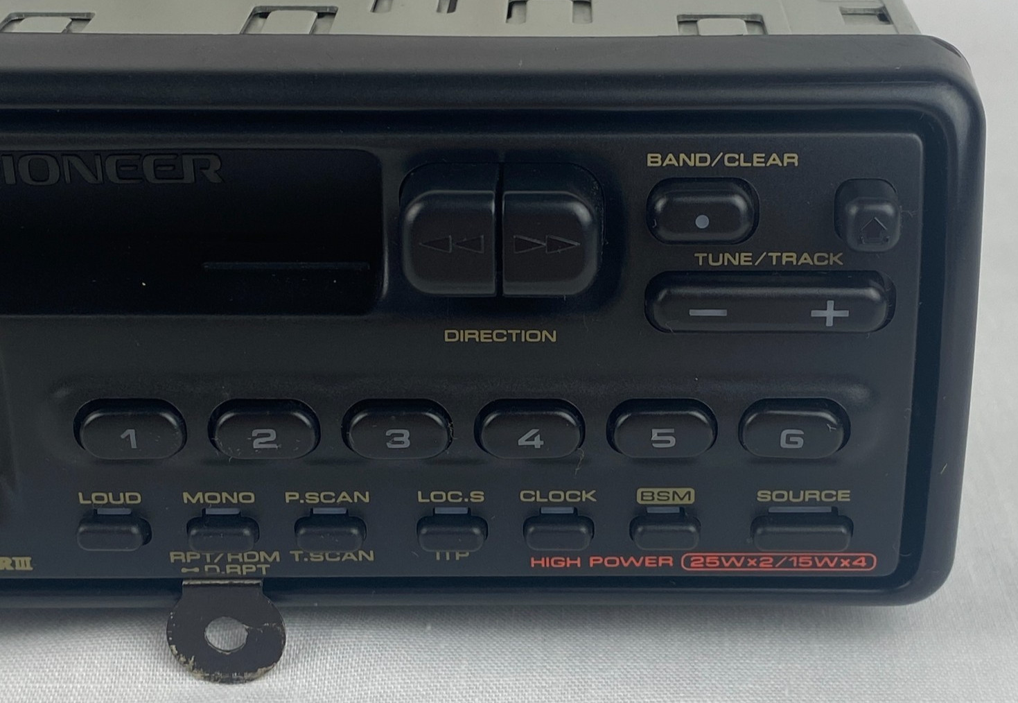 Pioneer KEH-M4500 Cassette Car Stereo w/ Detachable Faceplate Box Manual B50