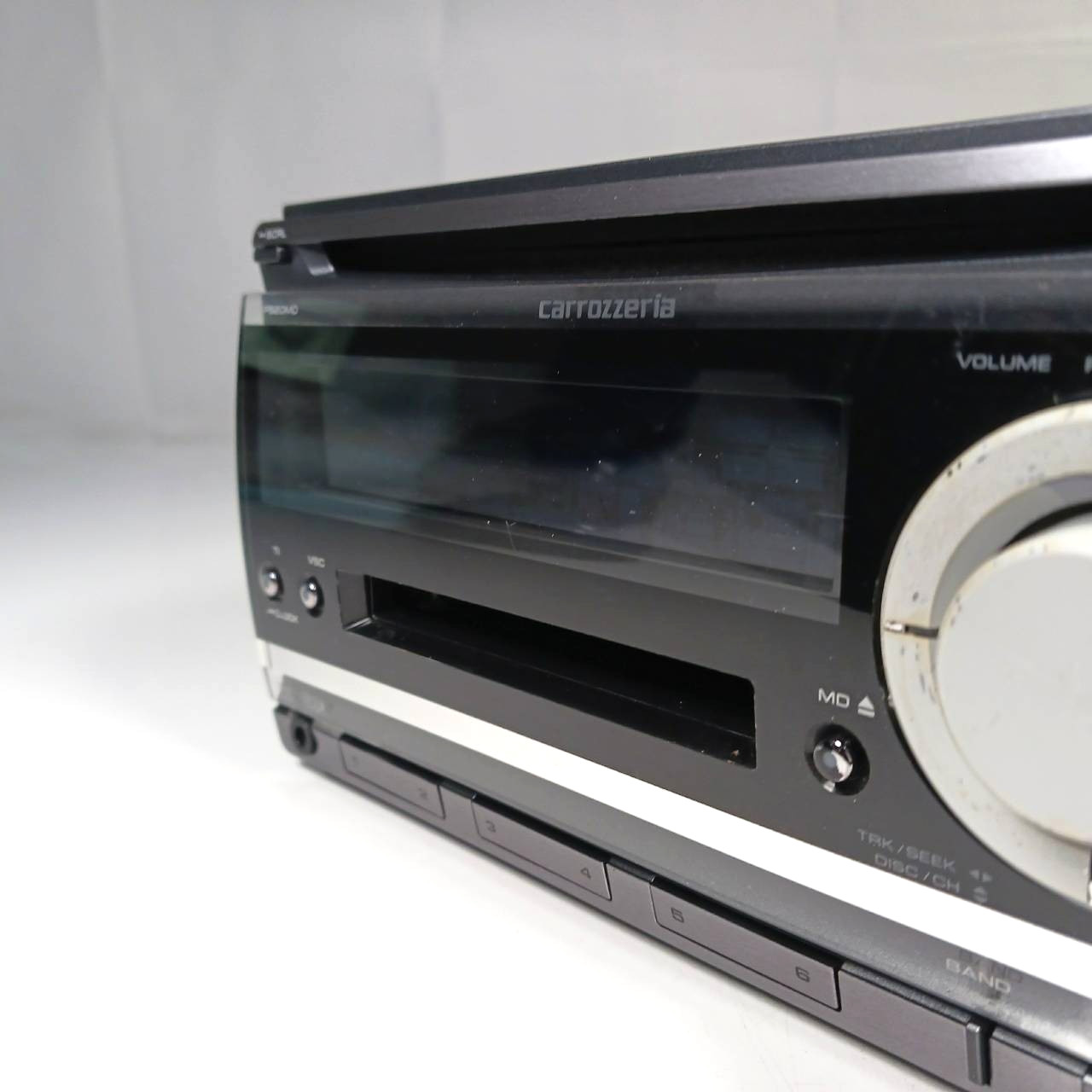Pioneer Car Audio FH-P520MD Carrozzderia CD MD MP3 2DIN Tested From Japan BB207T