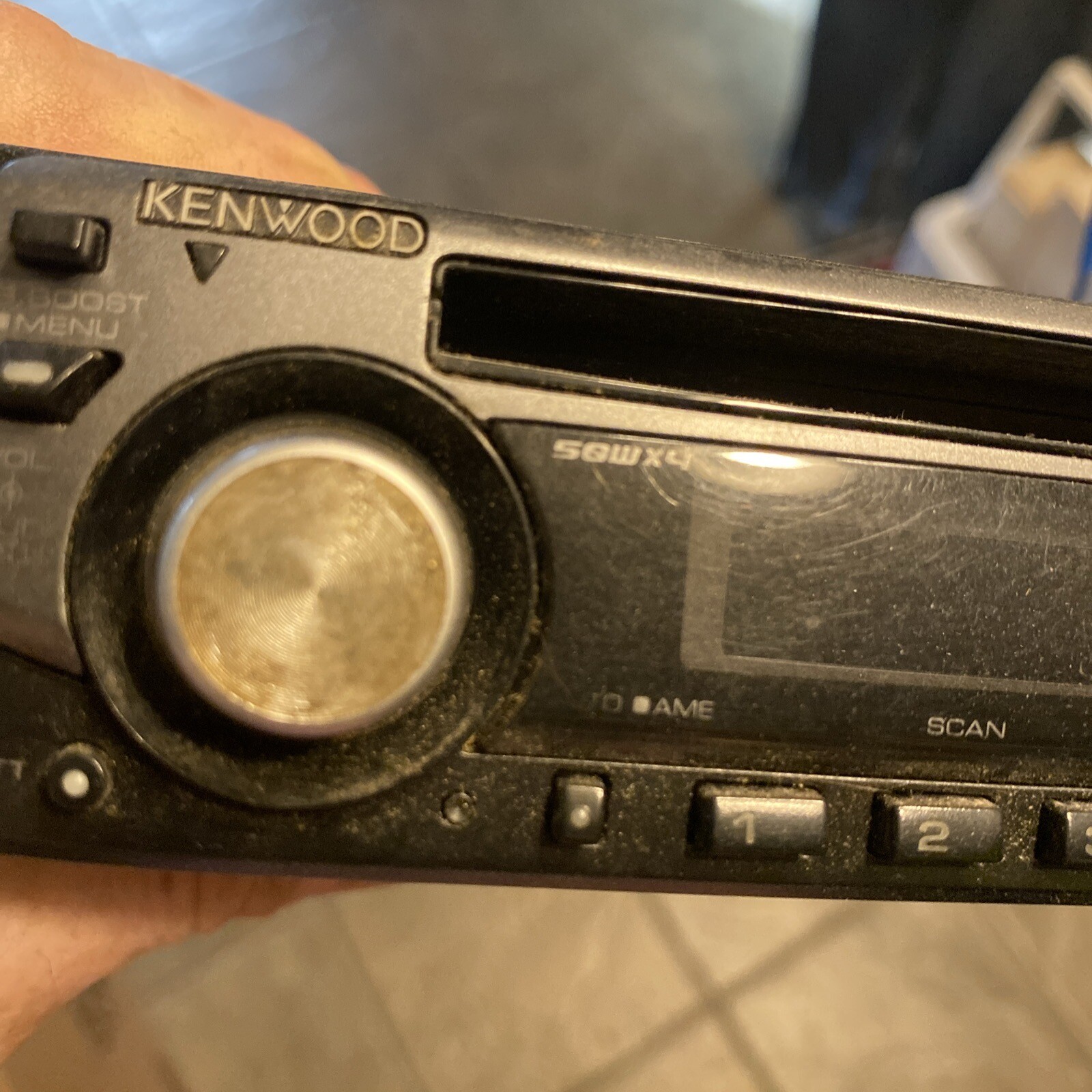 Kenwood Car Stereo KDC-135 Cd Player Vintage 90’s Audio Tested 1DIN