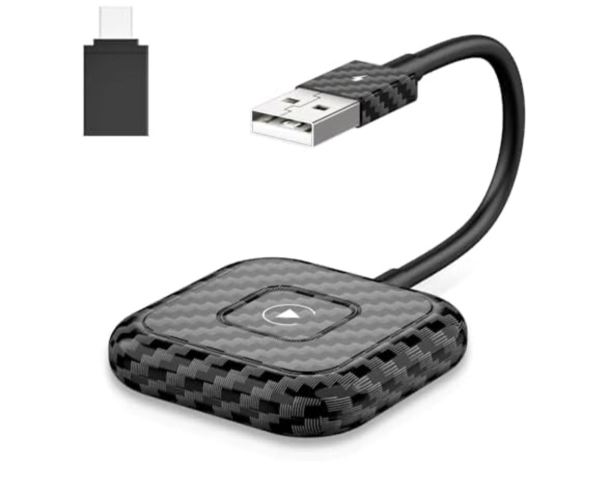 Wireless CarPlay Adapter for Apple CarPlay, Plug And Play, Easy to Setup NEW