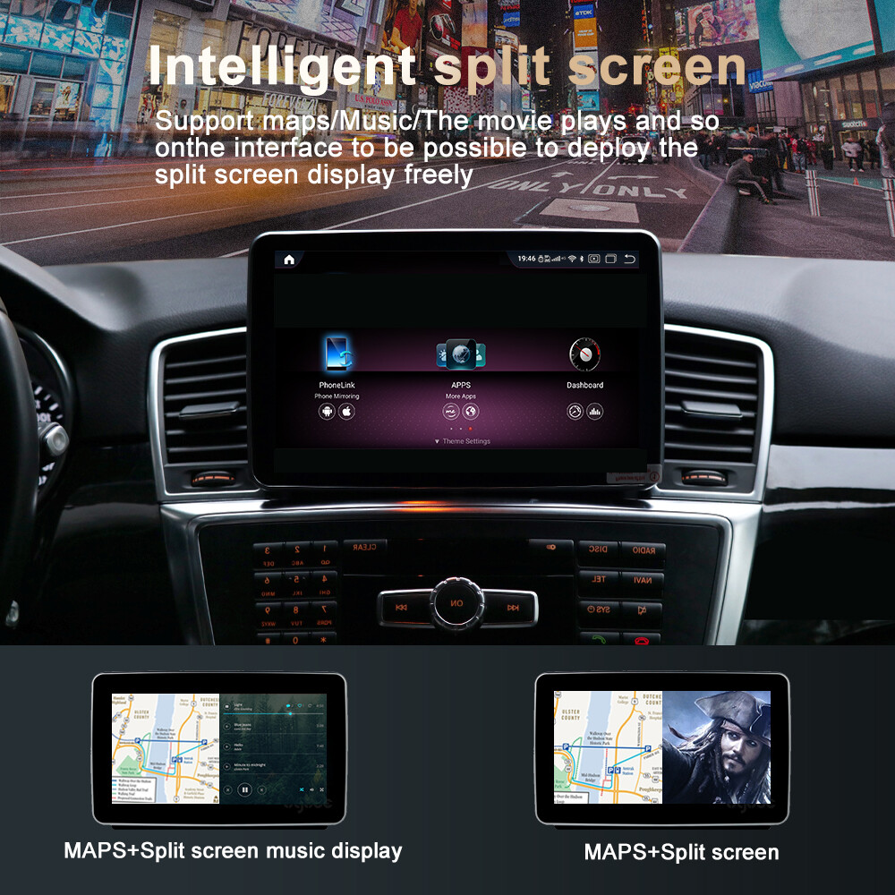 Ugode 8.4in Android Screen UPGRADE GPS Mercedes Benz ML GL 2012-2015 NTG4.5/4.7