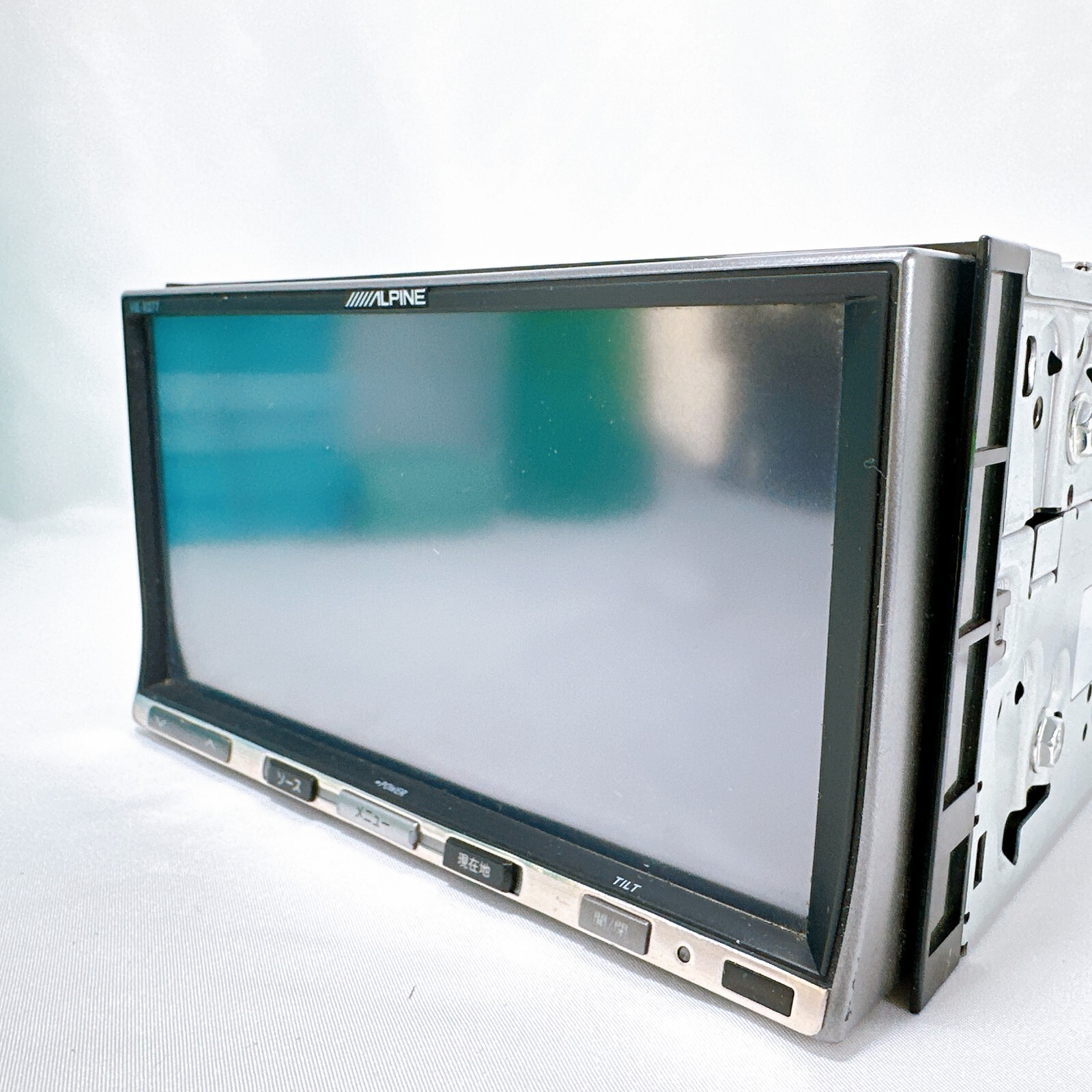 Alpine VIE-X077 HDD Car Navigation CD DVD Double Din Tested Working