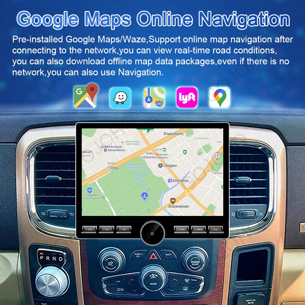 64G For Honda CRV 2007-2011 Caro Radio Stere GPS+Cam Navi WiFi Wireless Carplay