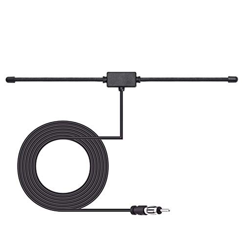 Car FM AM Radio Dipole Antenna Adhesive Mount for Vehicle Truck SUV Car