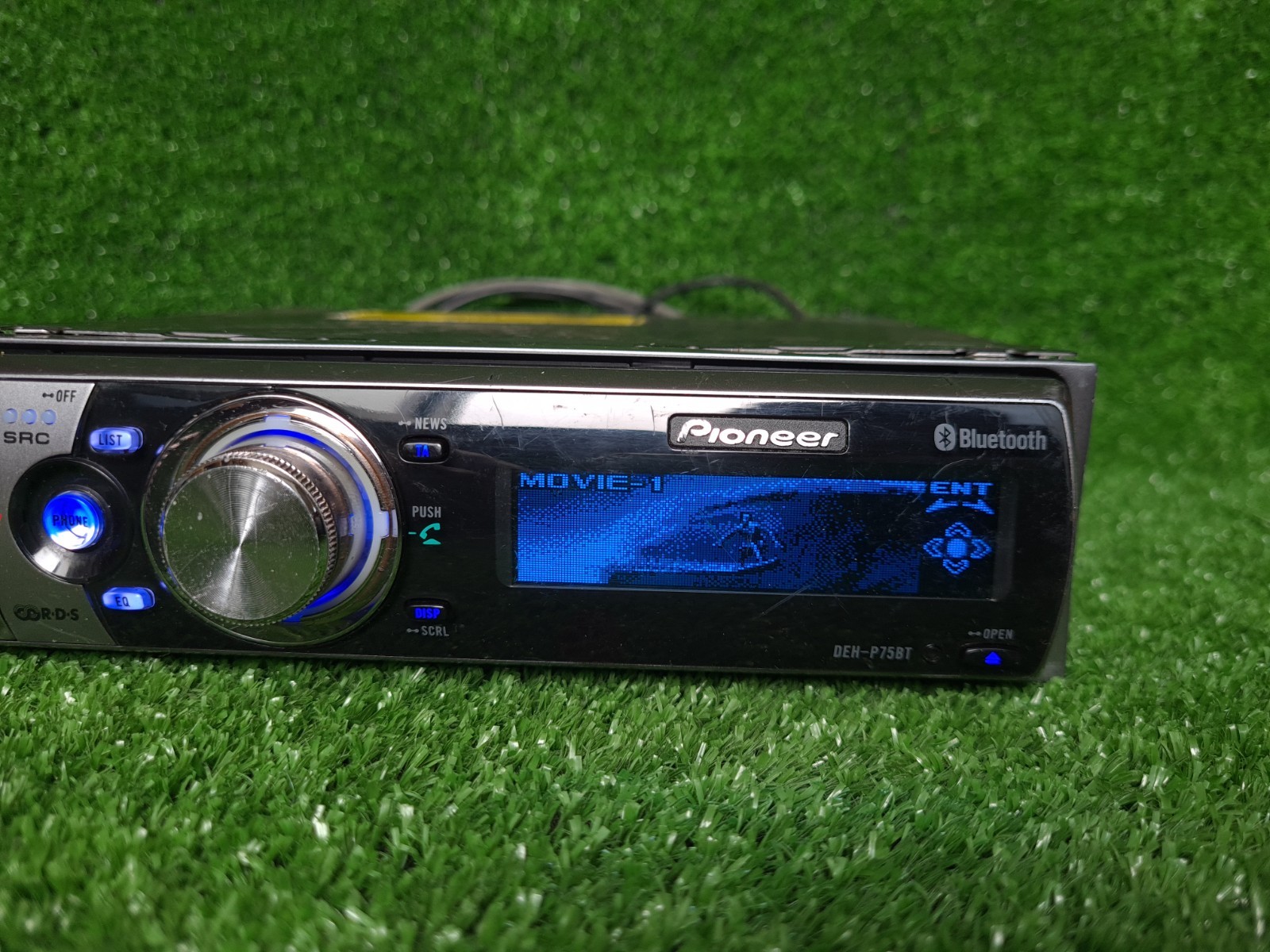 Pioneer Deh-p75bt Dehp75bt Car Radio Movie Dolphin Man Surfing Rocket Launching