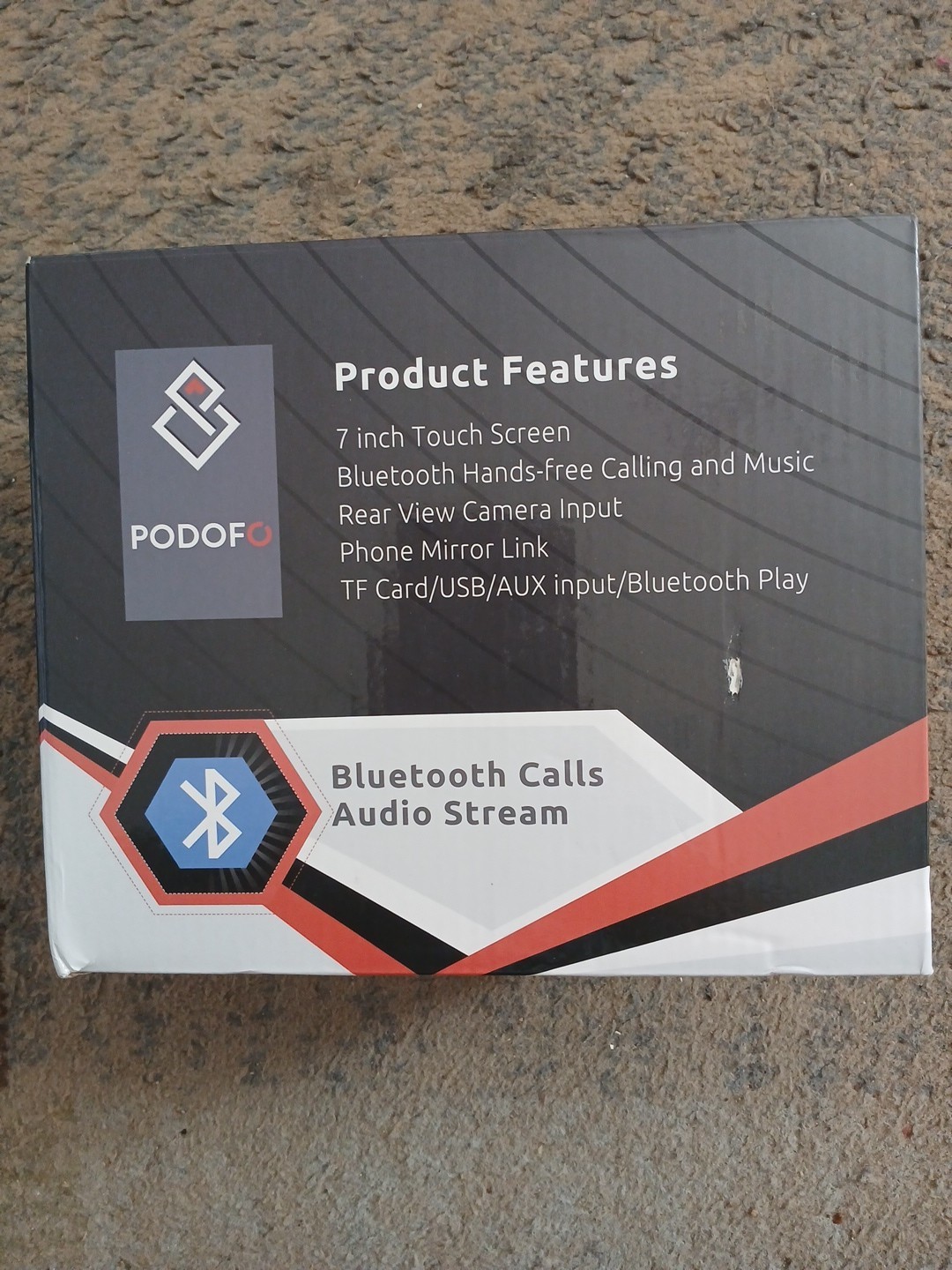PODOFO CAR MP5 PLAYER