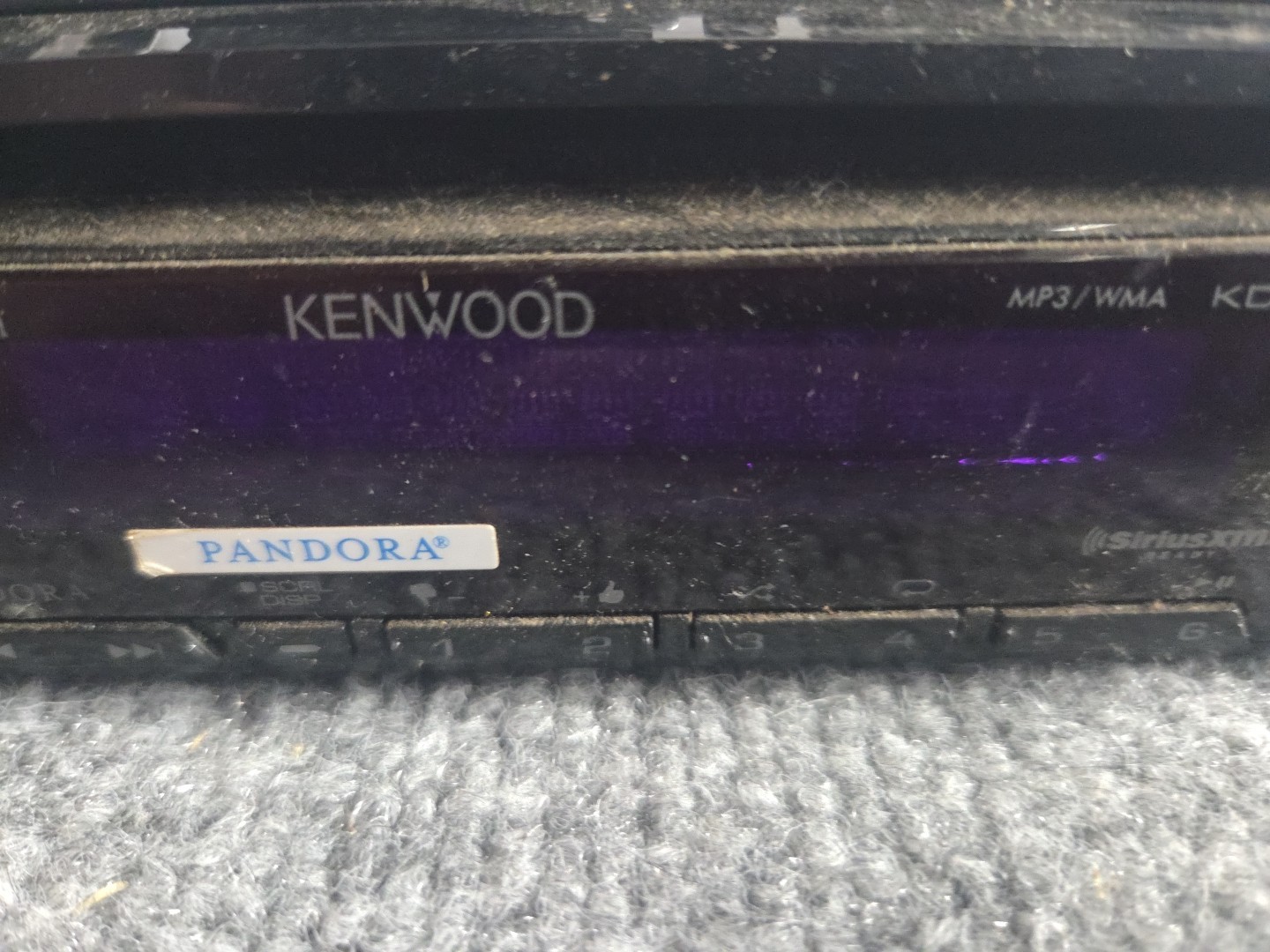 Kenwood CD receiver y21-5840-10 21204116 Excellon Kdc-x397