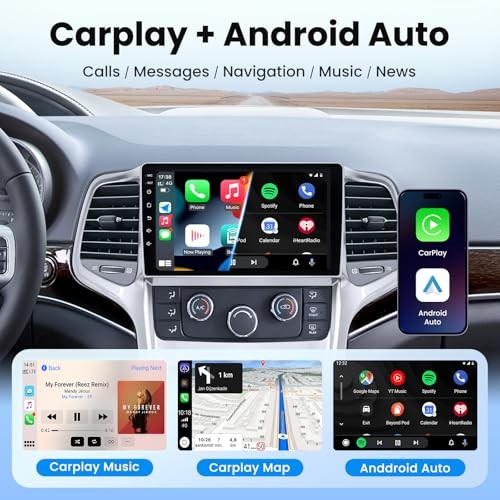 8Core Car Radio for Jeep Grand Cherokee 2011 2012 9 Inch 8Core 2G RAM 32G ROM