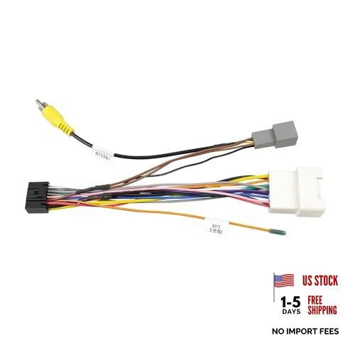 Car Stereo Radio 16PIN Adaptor Power Cable for Mitsubishi Outlander 1X