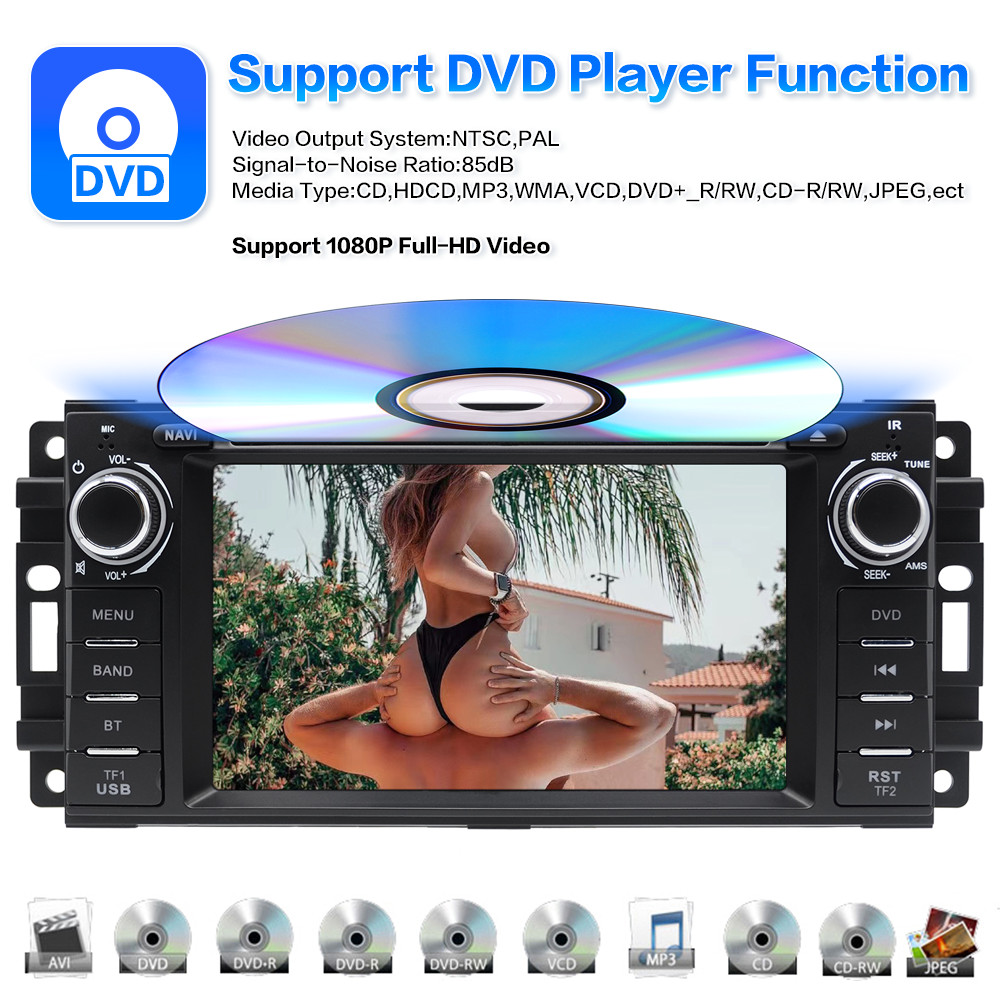 Android13 Wireless Apple Carplay Car Radio Stereo WIFI GPS For FORD F150 Mustang