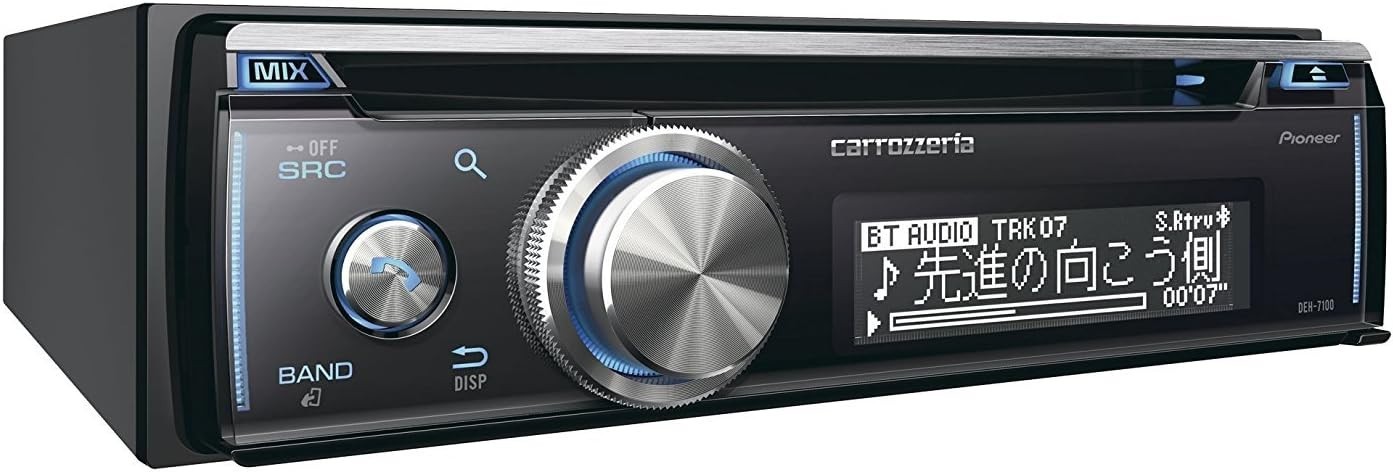 Pioneer Carrozzeria DEH-7100 Car Audio 1 DIN CD Player USB Bluetooth Receiver RZ