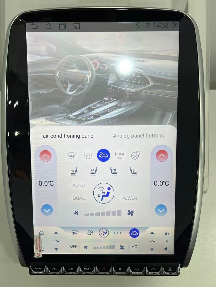 14.5″ Tesla Style Car Radio Stereo Carplay Android For Dodge Durango 2014-2020